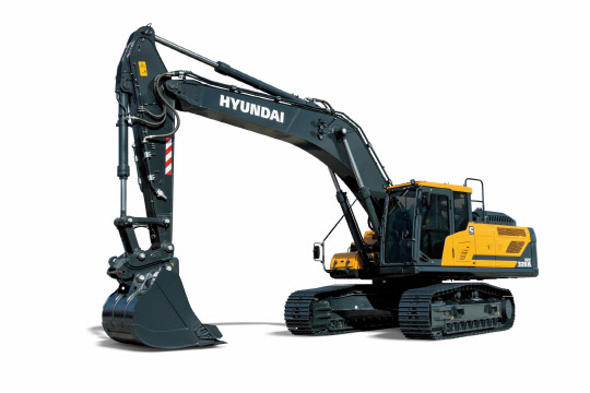 HD현대건설기계가 국내 시장에 출시한 32톤급 크롤러굴착기. HD현대건설기계 제공